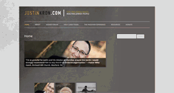 Desktop Screenshot of justinkron.com